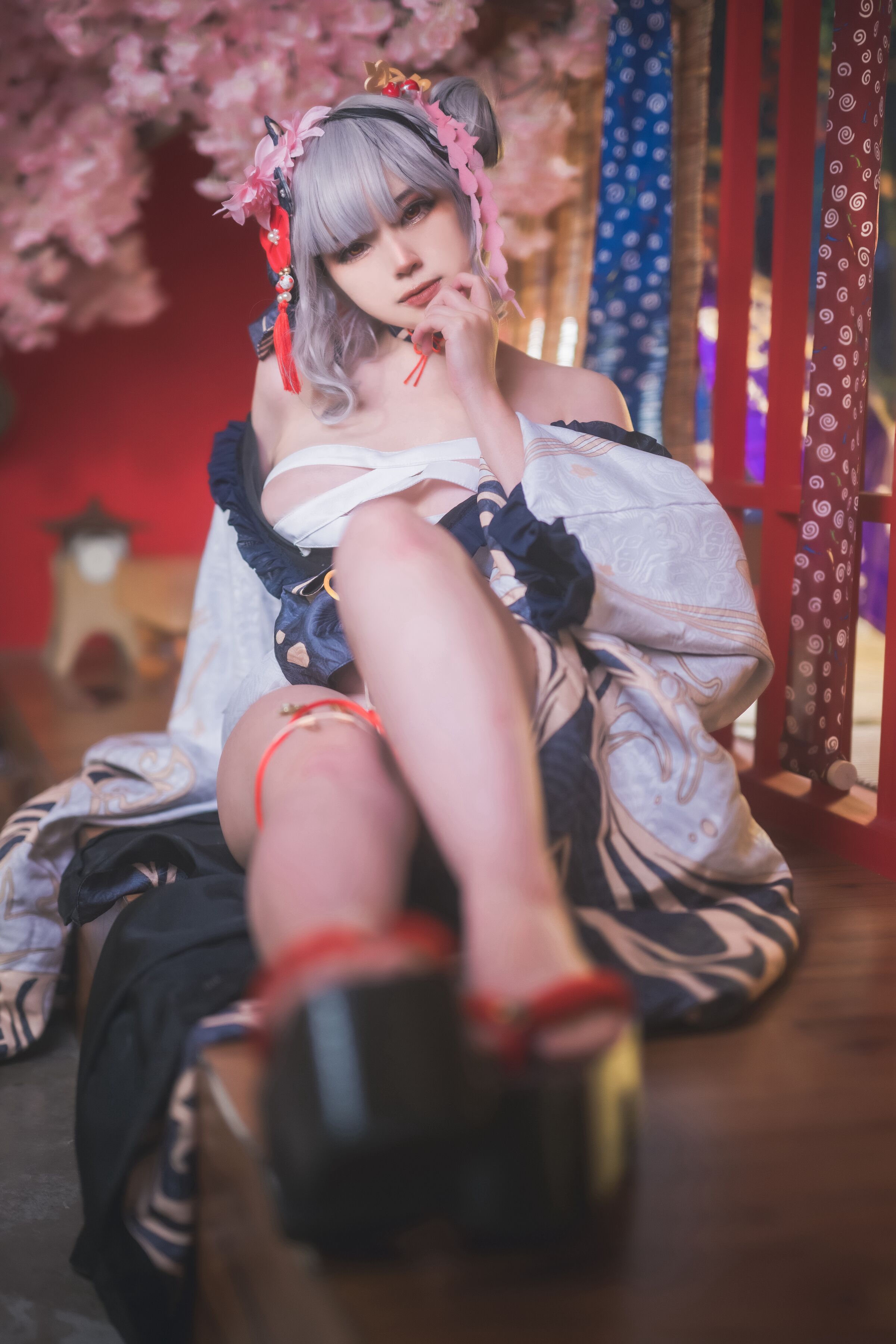 [奈奈紀] Sakamata Chloe ／ Kimono Cosplay